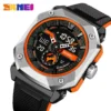 SKMEI 2272 Rugged Luxury Sports Watch - Black/Orange