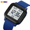 SKMEI 1894 Classic Digital Square Watch - Blue/white