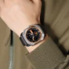 SKMEI 2272 Rugged Luxury Sports Watch - Black/Orange