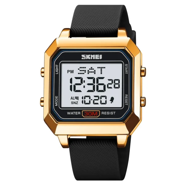 SKMEI 2150 Digital Electronic Sports Watch - gold/black