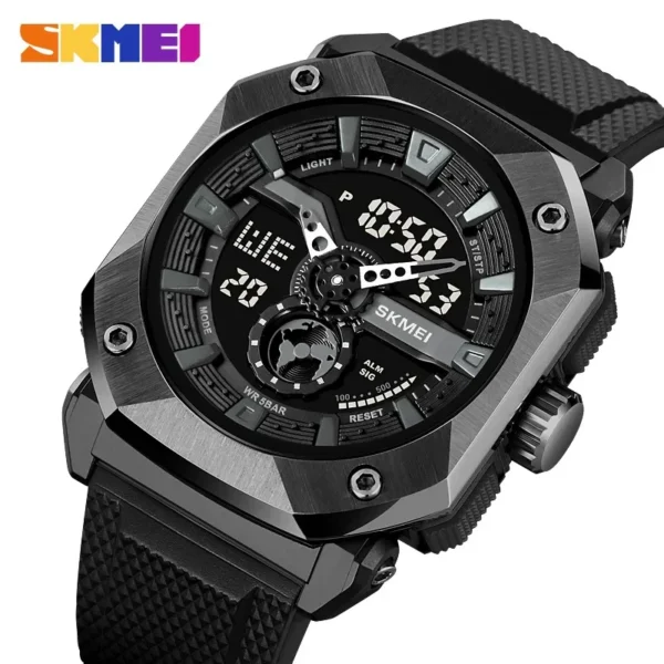 SKMEI 2272 Rugged Luxury Sports Watch - Black